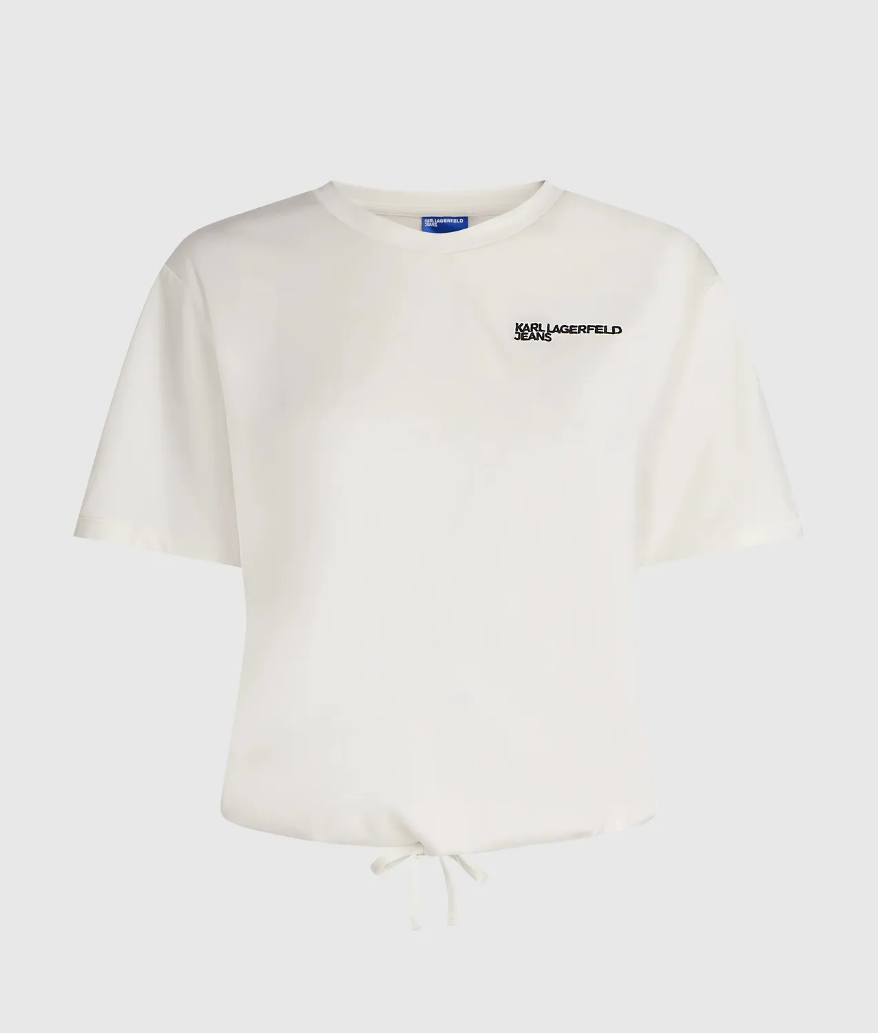 Karl Lagerfeld KL Jeans Tied-hem T-Shirt Baumwolle XS-XL