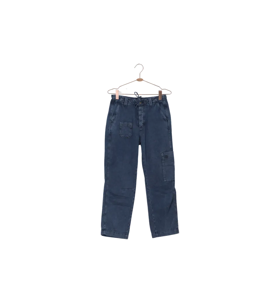 Mos Mosh MMHTokyo Vintage Pant Cargohose Dark Grey 26/30 Baumwolle