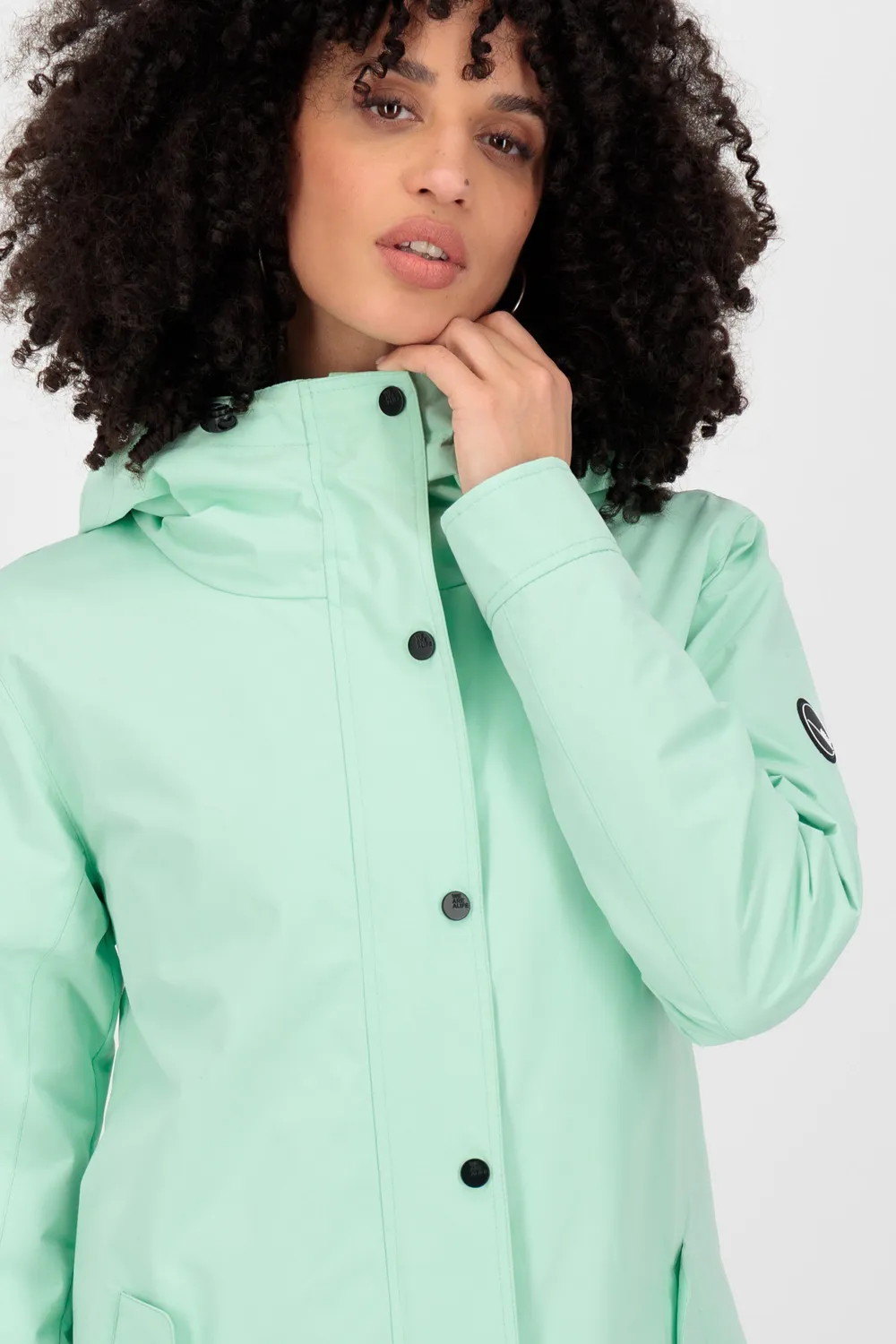Alife & Kickin BerniceAK A Parka Hellgrün Damen