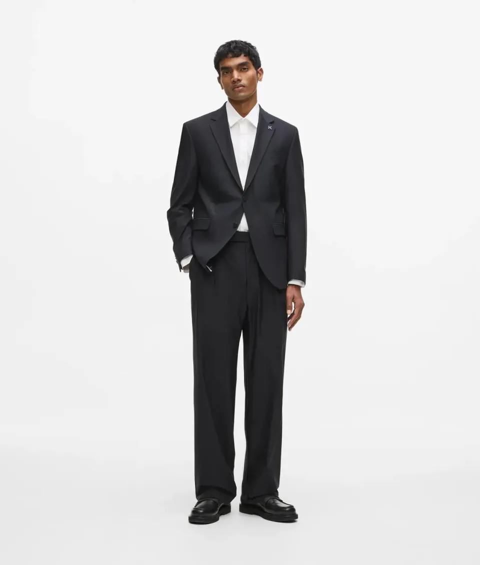 Karl Lagerfeld Smooth Tailored Pants Anzughose