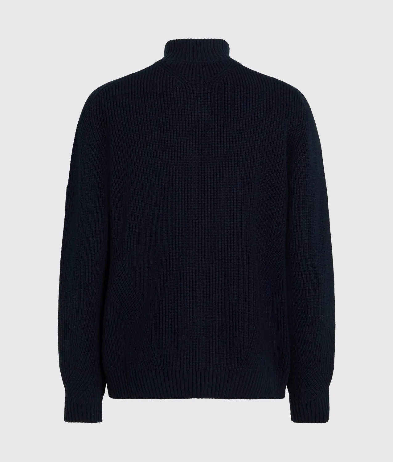 Karl Lagerfeld KL Jeans Half-Zip Box Logo Sweater Größe M