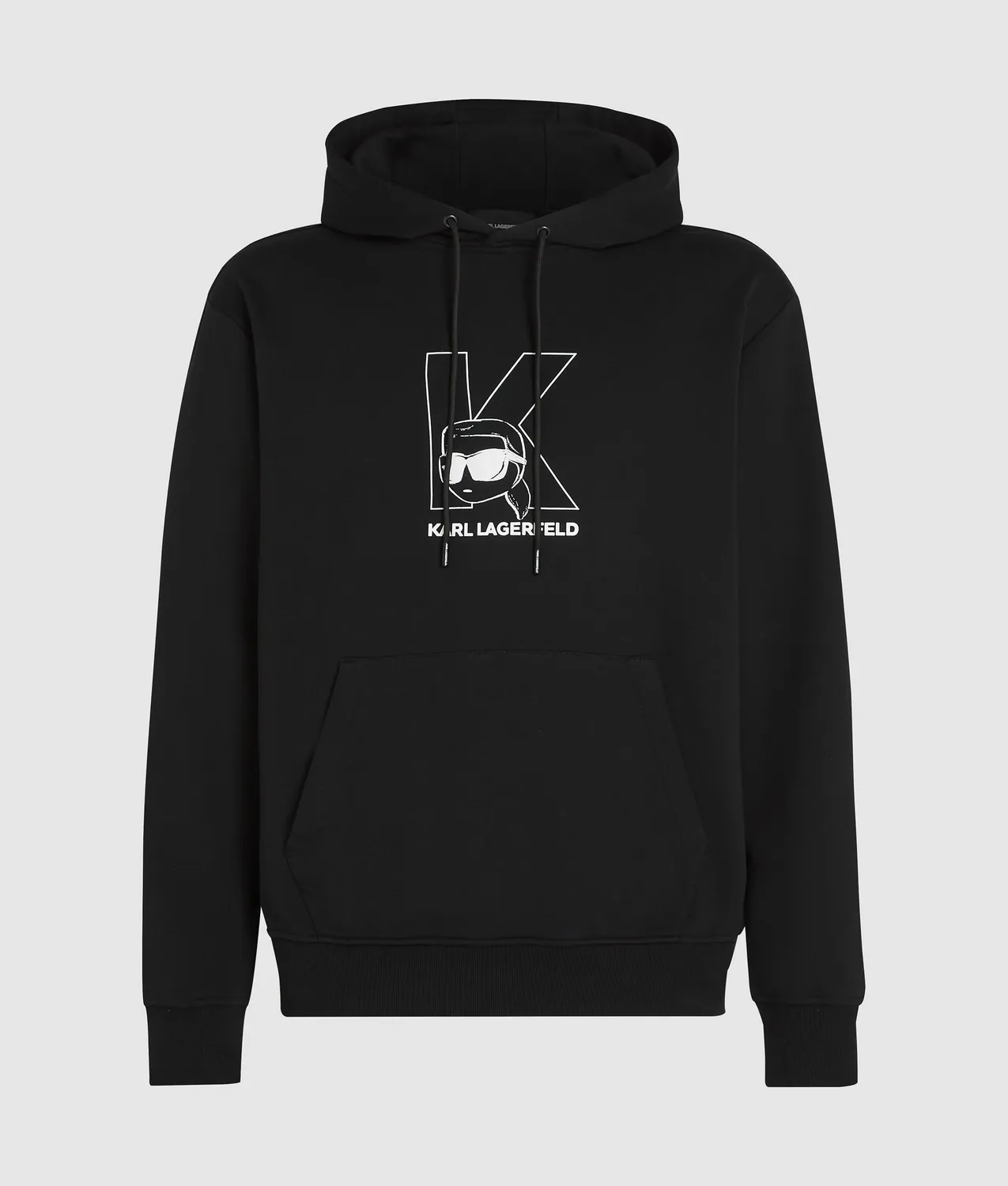 Karl Lagerfeld Ikon K-Initial Hoodie Bio-Baumwolle