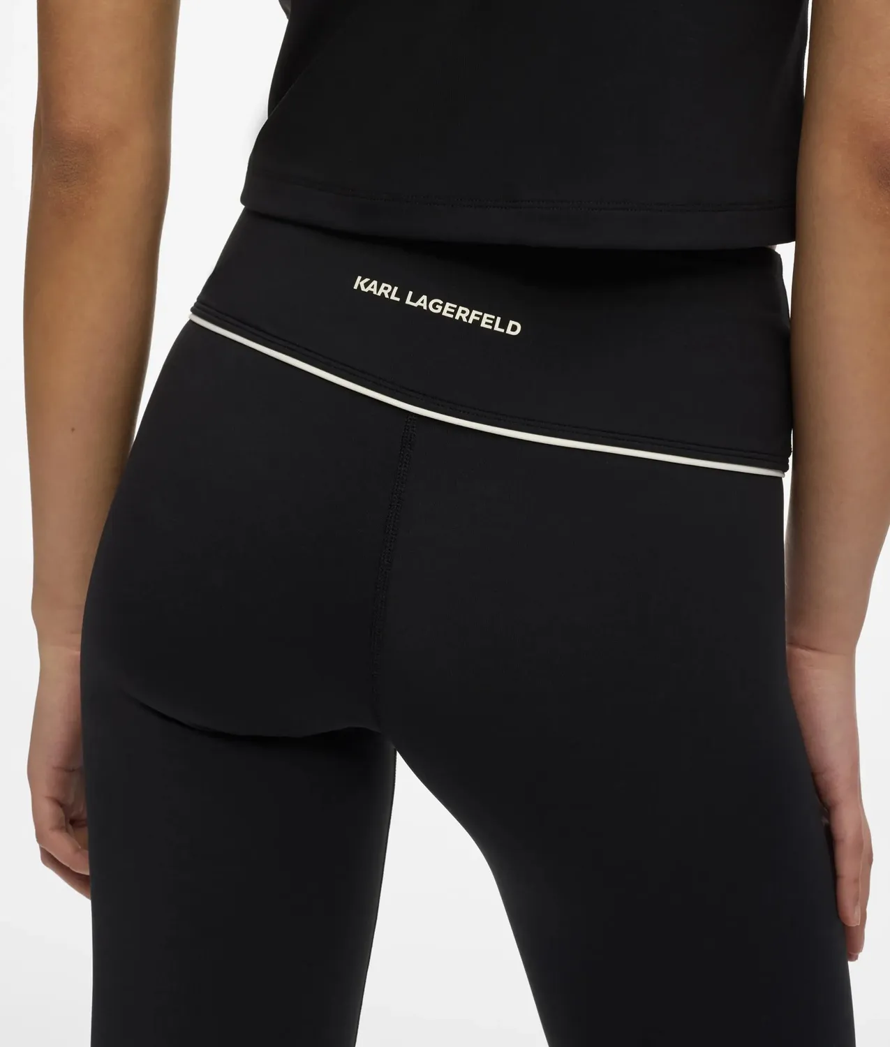 Karl Lagerfeld Contrast Piping Leggings XS-XL Paspel