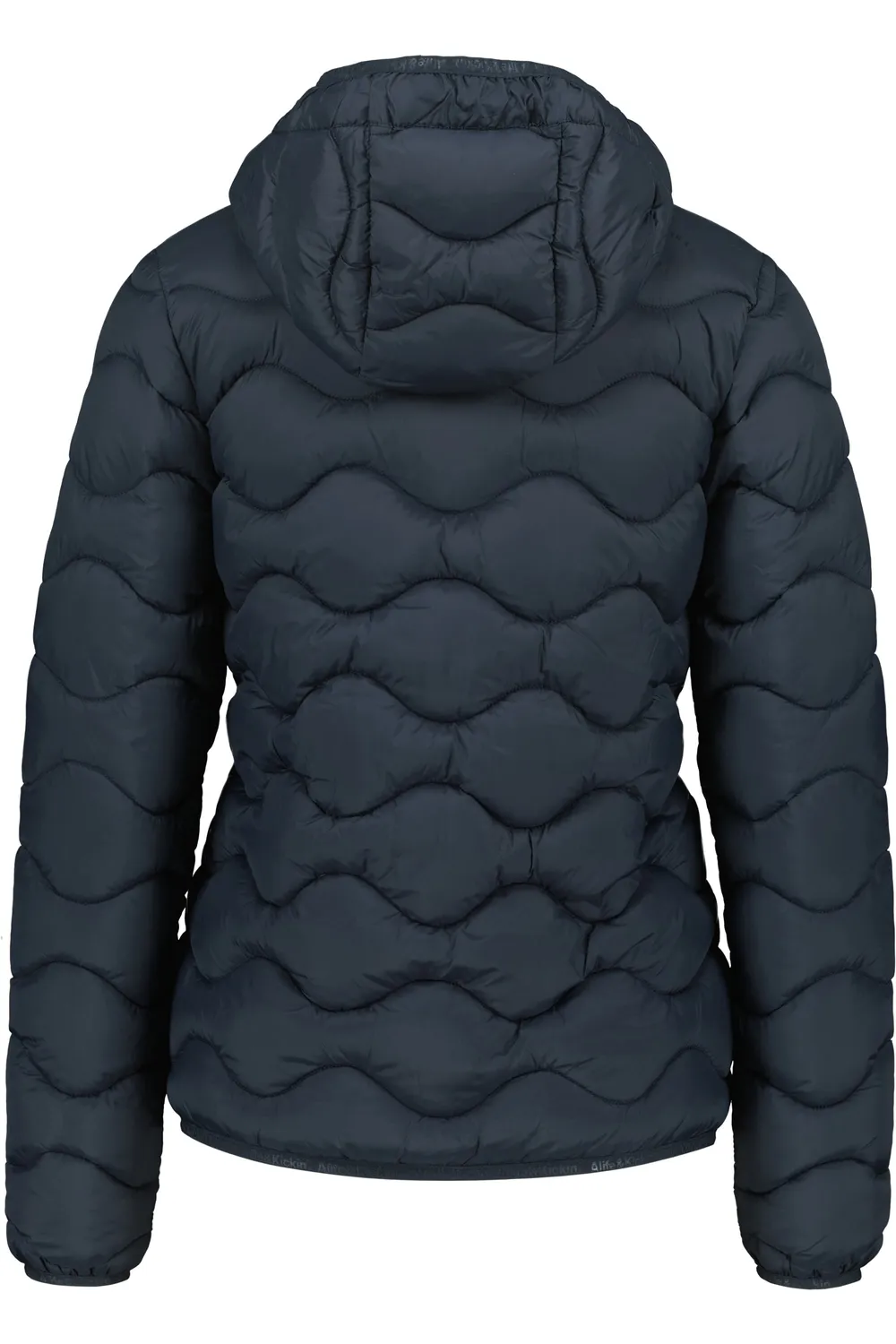 Alife & Kickin RoxanneAK A Pufferjacke Dunkelblau mit Kapuze