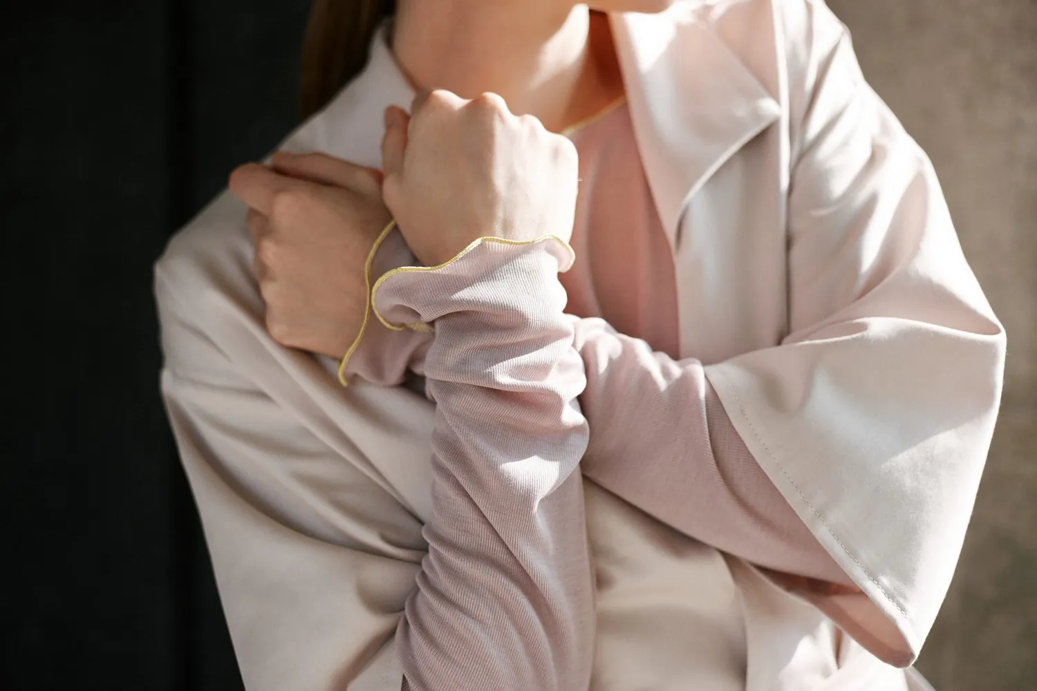 isarti Girato Shirt Pink Clay Tencel beidseitig