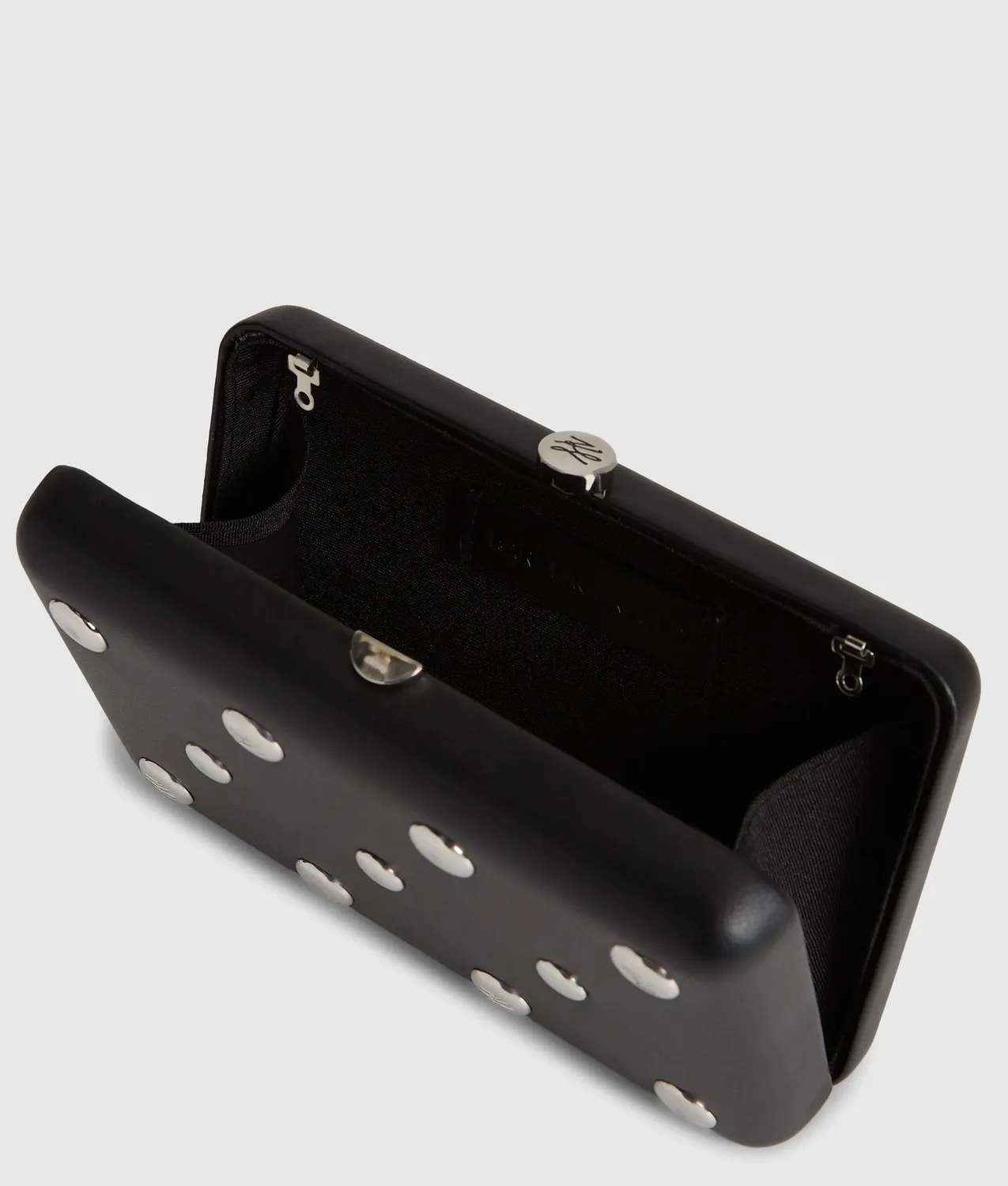 Karl Lagerfeld K/Soiree Clutch One Size Nieten Abendtasche