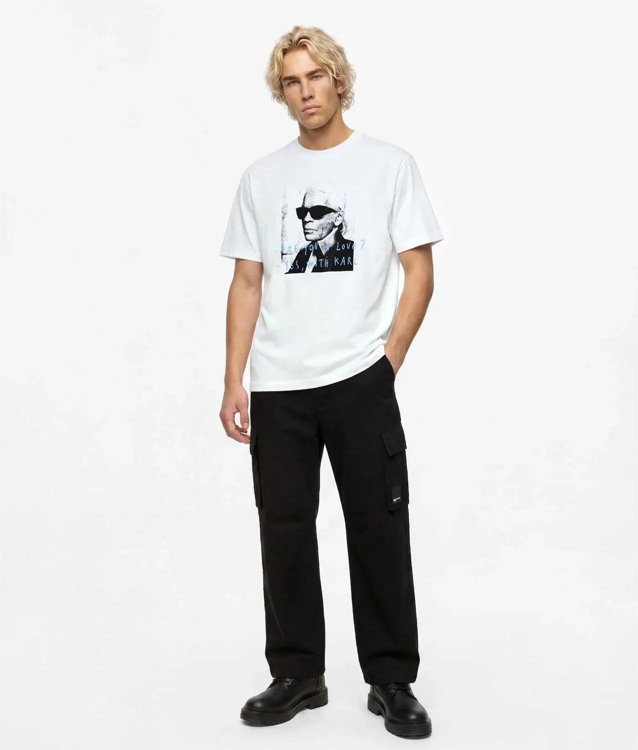 Karl Lagerfeld Jeans KLJ X Pietro Terzini T-Shirt relaxed Print