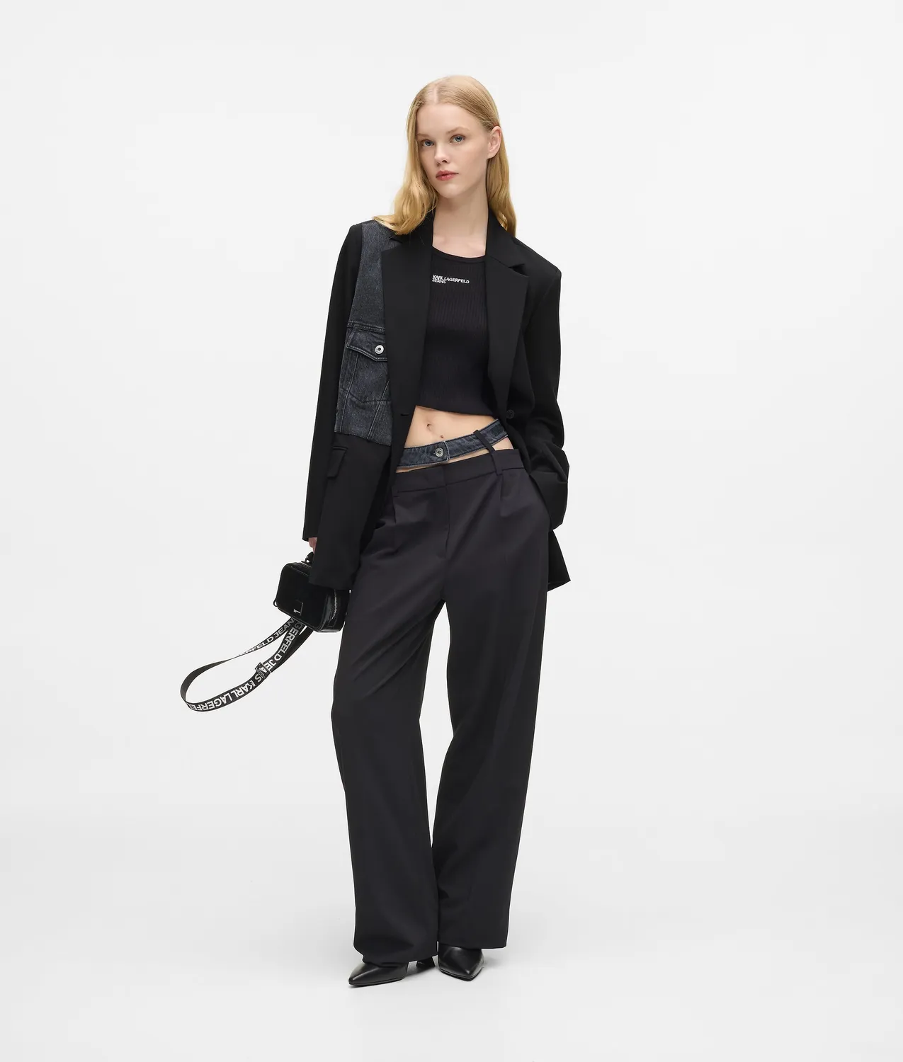 Karl Lagerfeld Jeans Blazer Denim doppelreihig