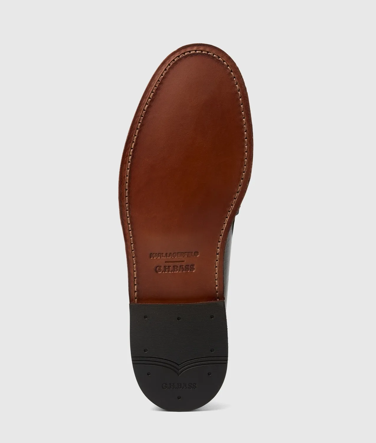 Karl Lagerfeld KL X G.H.BASS Ikon NFT Loafer Leder