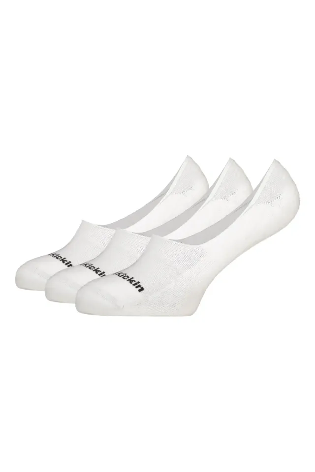 Alife & Kickin RomanAK No-Show Sneaker Socken 3er Weiß Herren