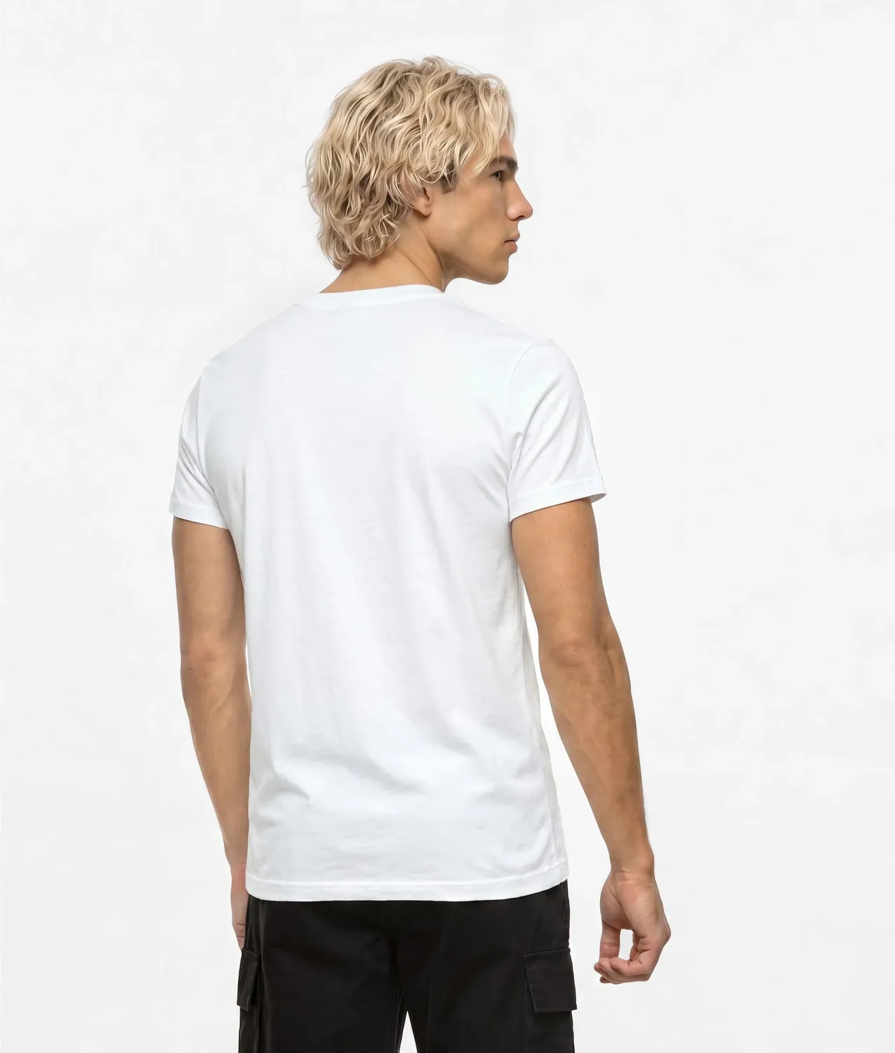 Karl Lagerfeld KL Jeans Box Logo T-Shirt Slim Baumwolle
