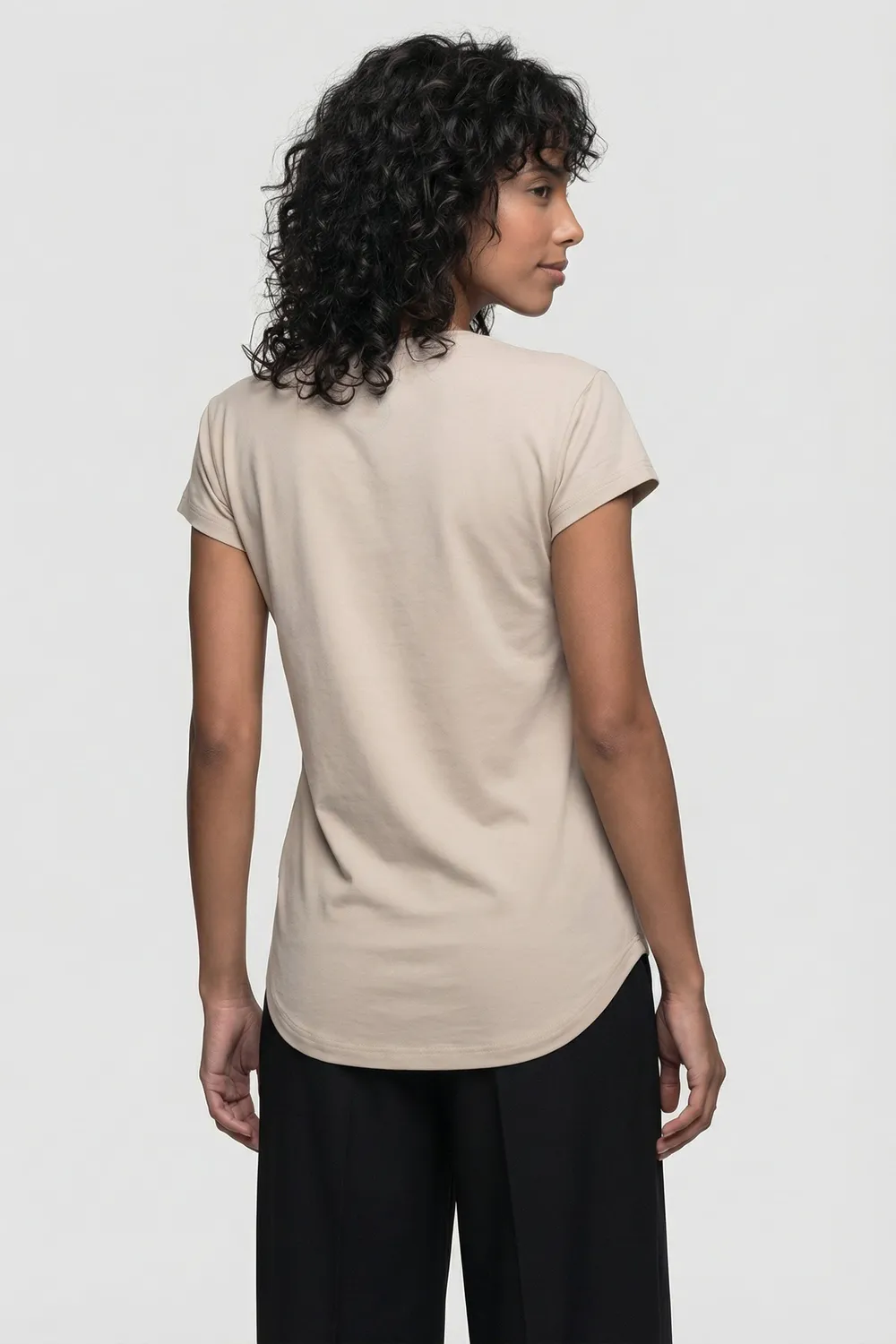 Alife & Kickin TheresAK A Shirt Beige Viskose