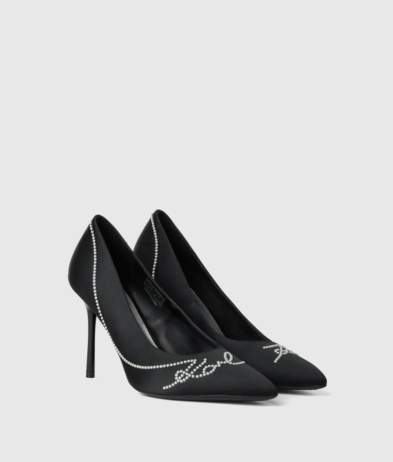 Karl Lagerfeld Sarabande Pumps Damen Satin