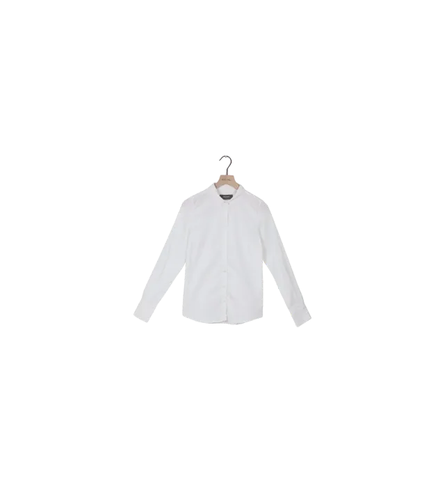 Mos Mosh MMTilda Hemd Weiss S tailliert Stretch
