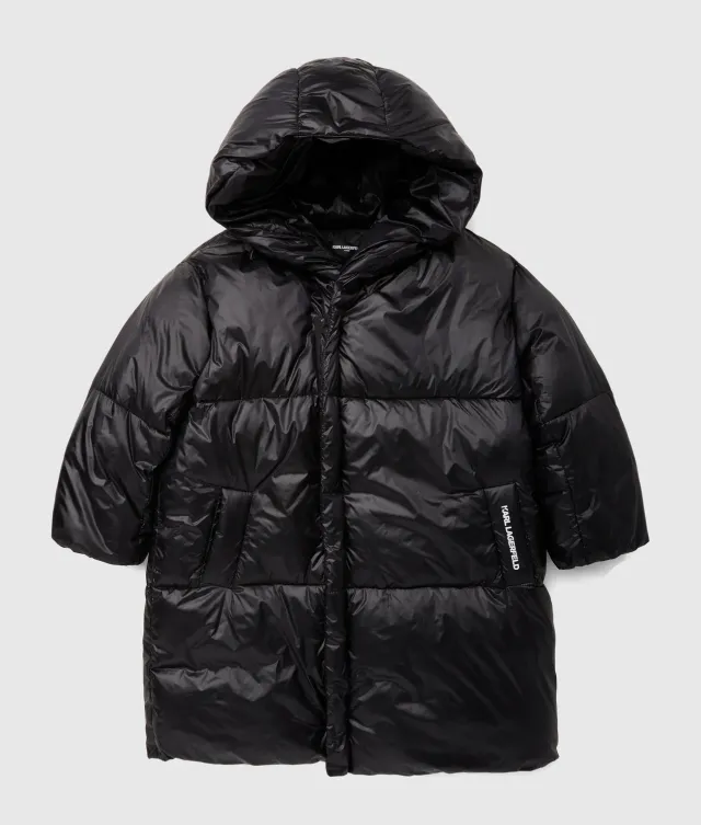 Karl Lagerfeld Kids Steppjacke lang Mädchen wasserabweisend