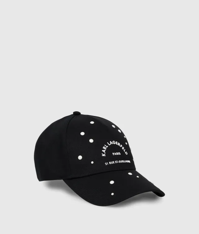 Karl Lagerfeld Rue St-Guillaume Cap Perlen One Size
