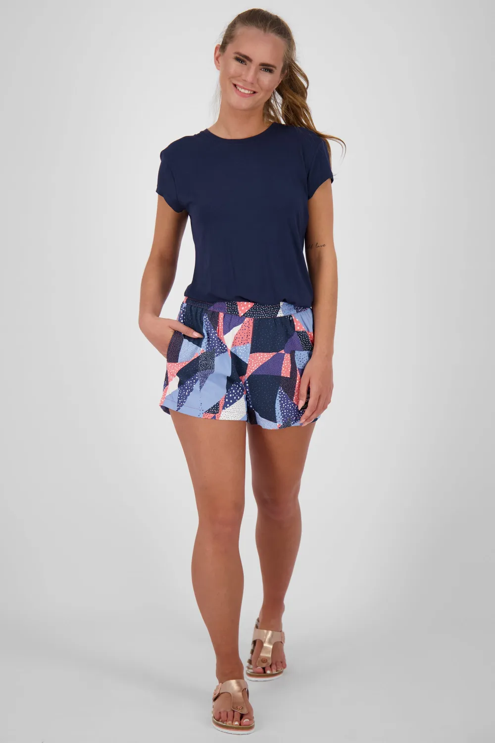 Alife & Kickin OxanaAK A Shorts Stoffshorts Orange Damen