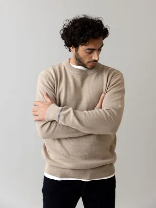 Mos Mosh MMGBarella Crew Strickpullover Baumwolle Regular
