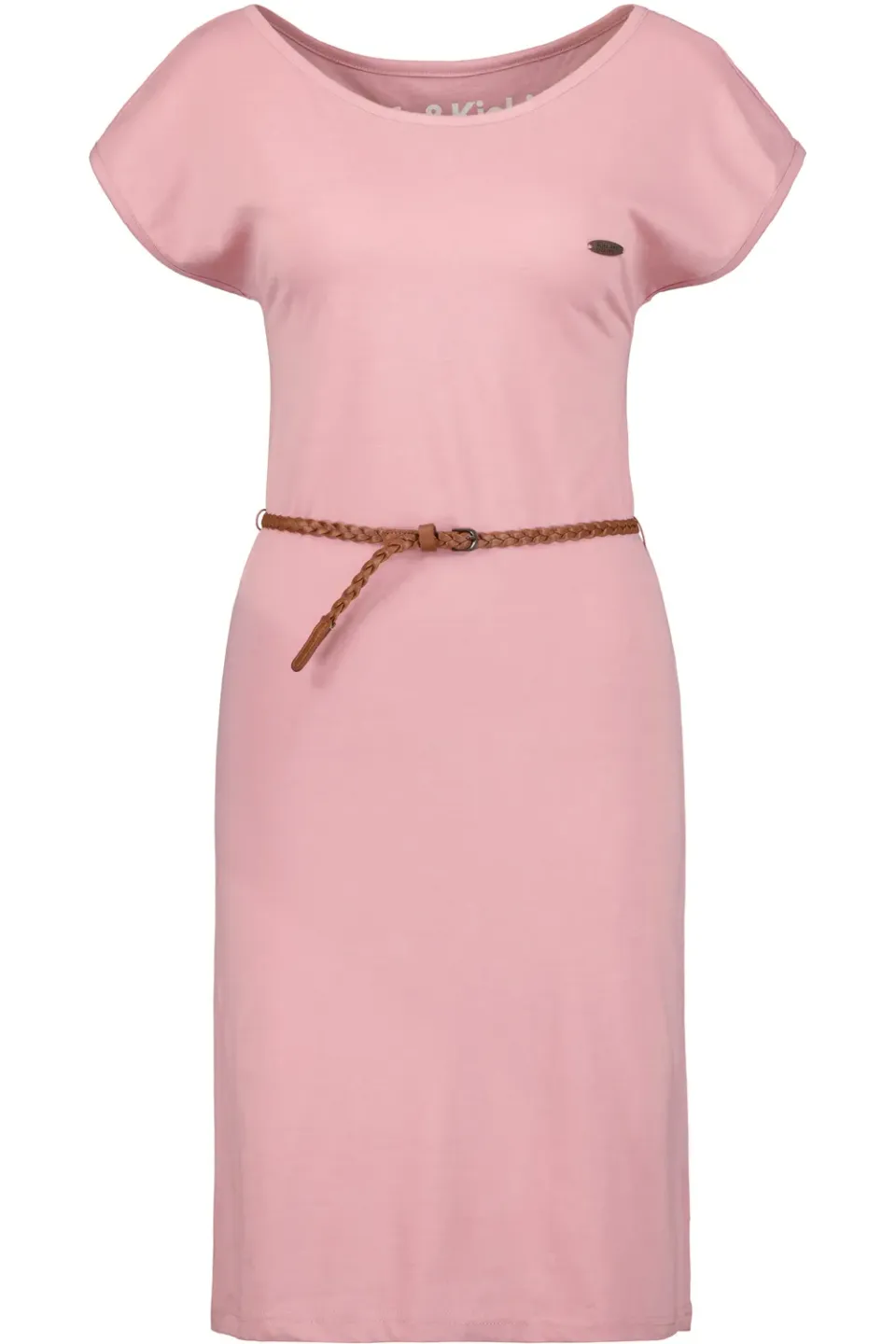 Alife & Kickin ElliAK A T-Shirtkleid Rosa Jersey