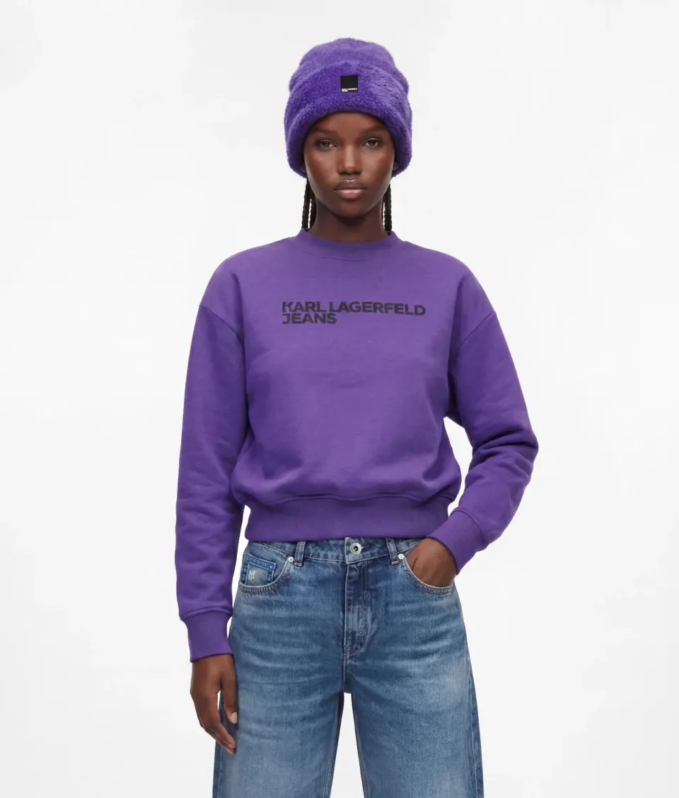 Karl Lagerfeld KL Jeans Logo Sweatshirt Baumwolle XS-XL