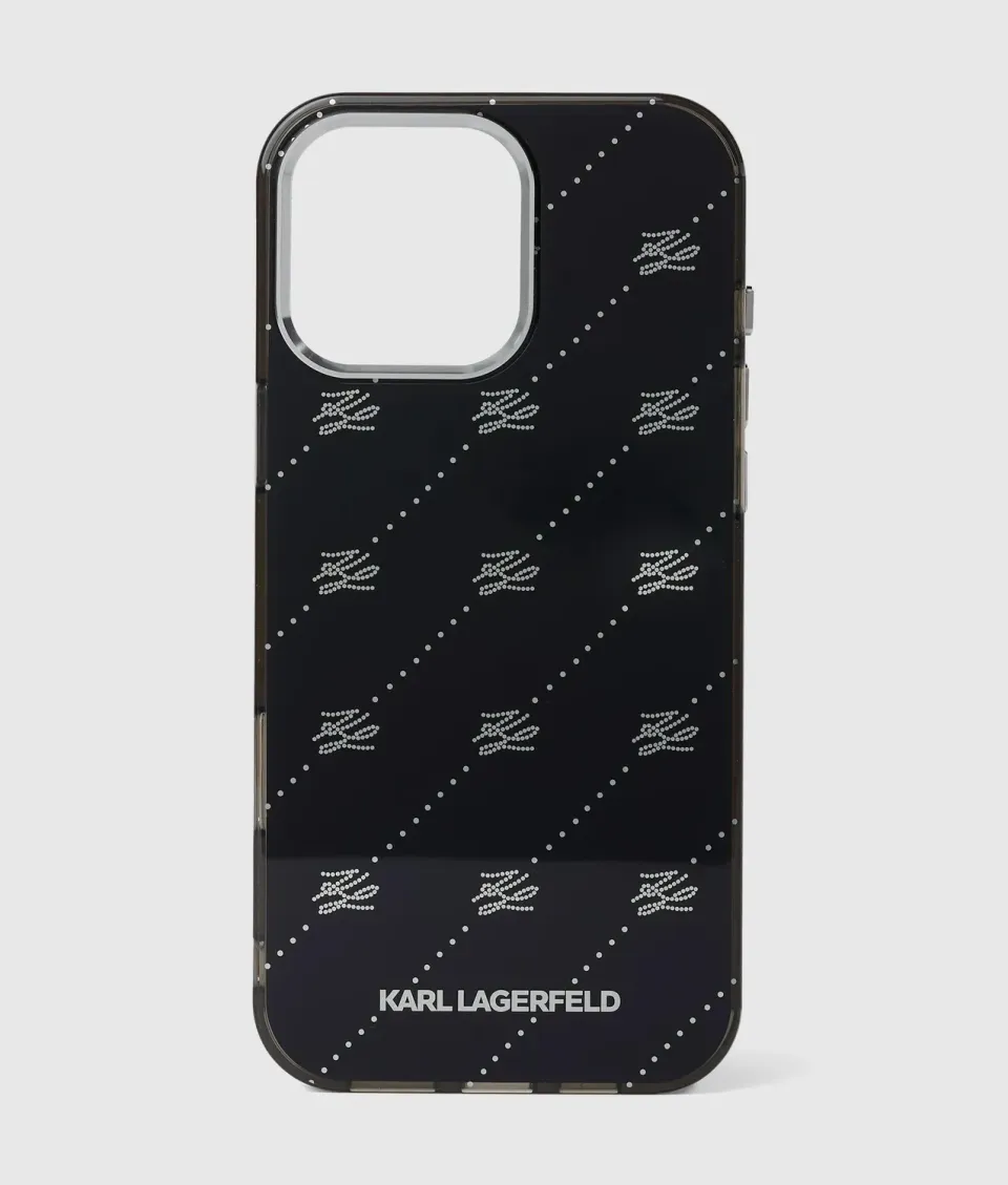 Karl Lagerfeld Autograph iPhone 16 Pro Max Case All-over
