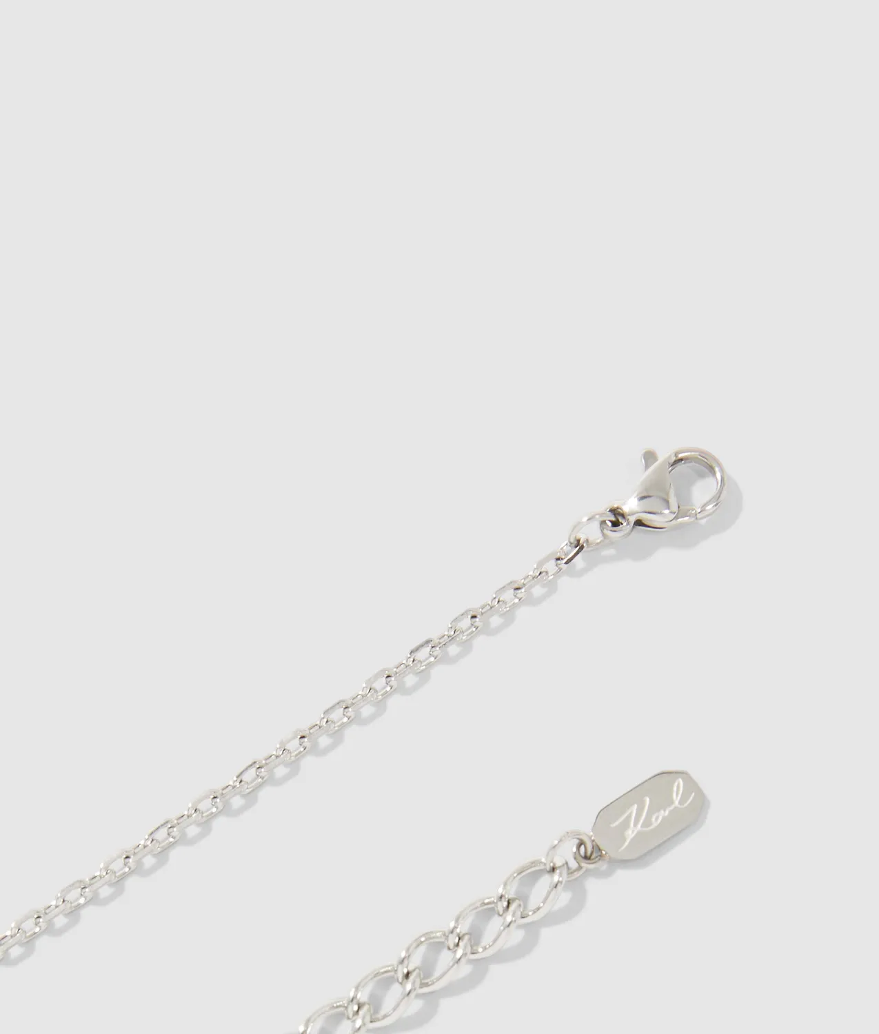 Karl Lagerfeld Ikon Karl Halskette pavé Kristall