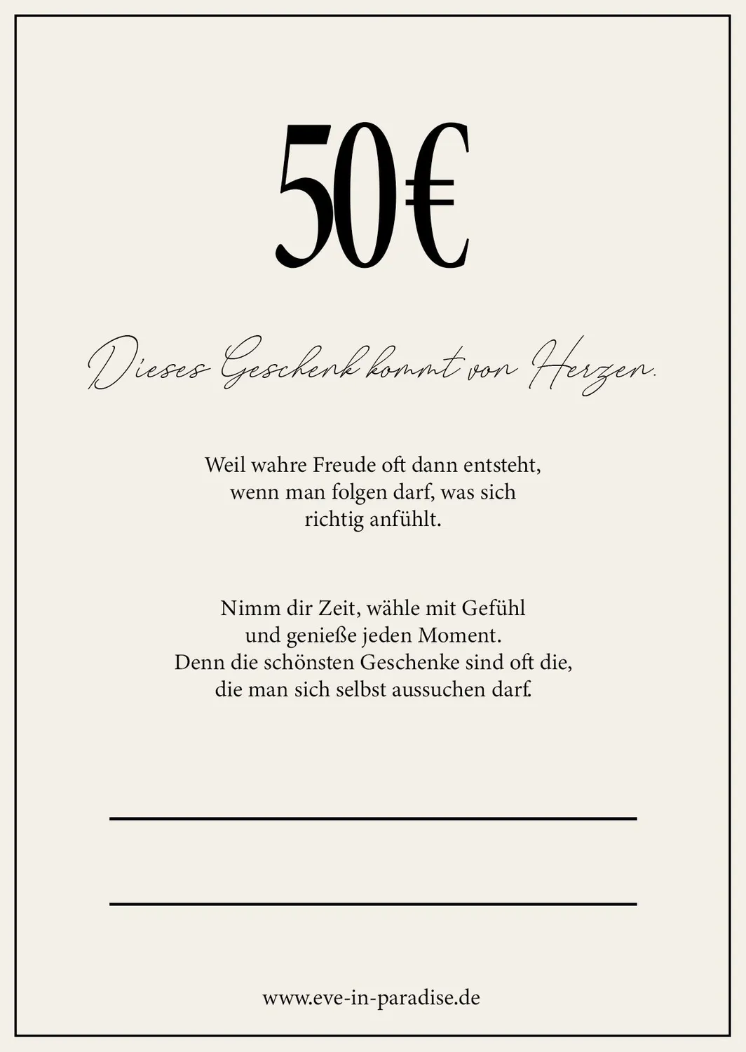Senatex Online Geschenkkarte 50 € digital sofort