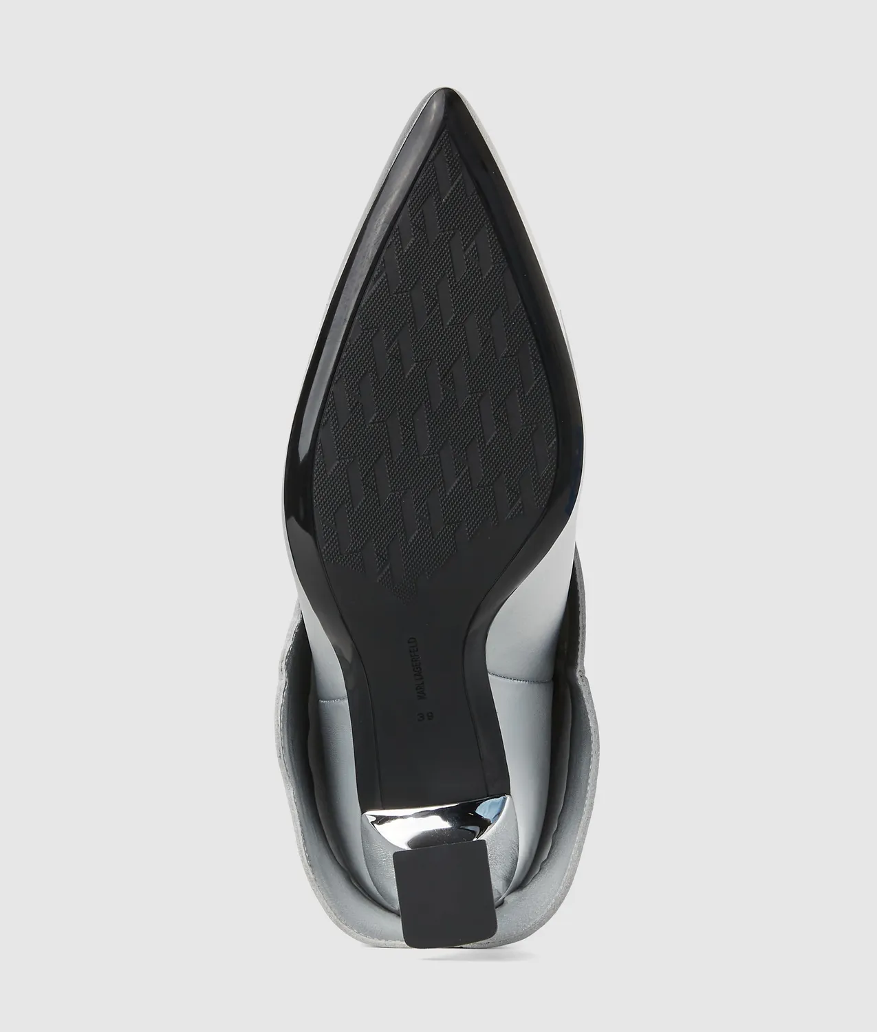 Karl Lagerfeld Debut II Fold-Down Stiefel Mid-Calf Spitze