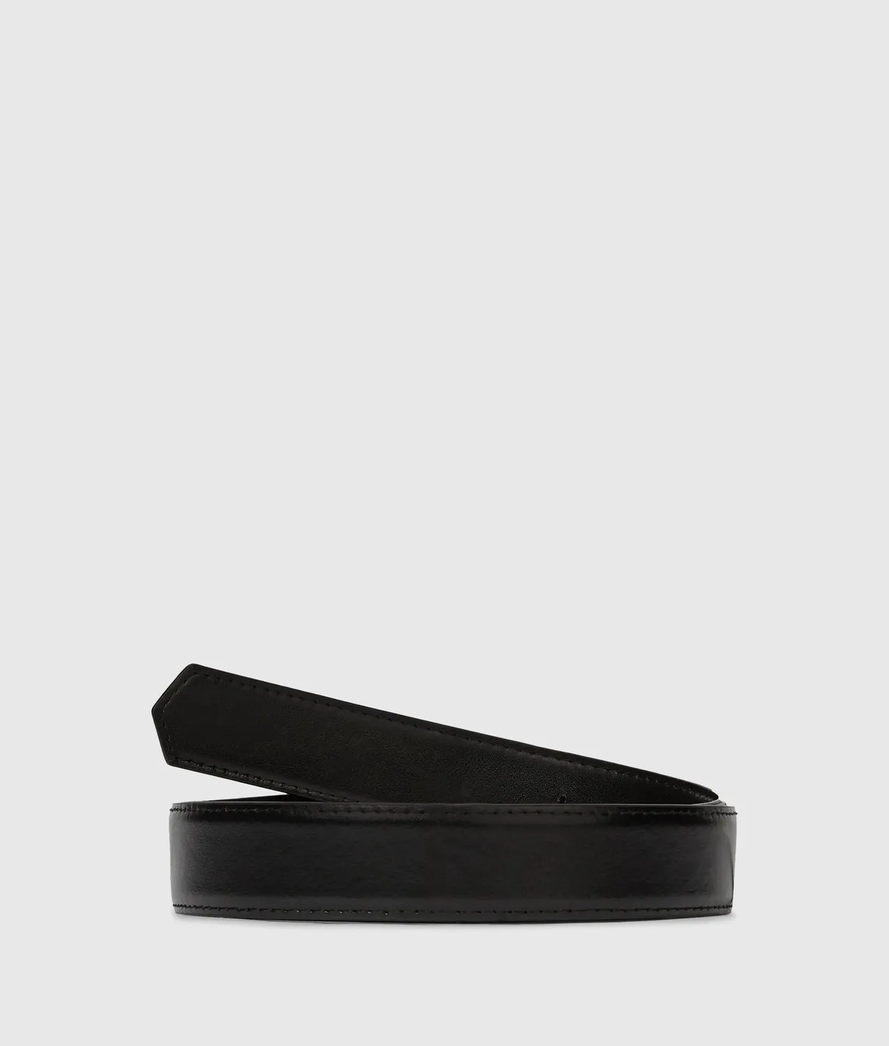 Karl Lagerfeld Classic Ledergürtel Damen Leder mit Logoschnalle