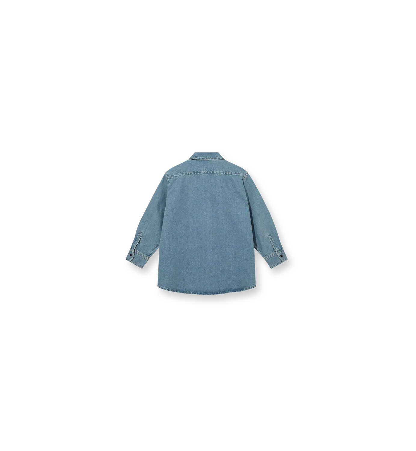 Mos Mosh MMHSpace Denim-Hemd Light Blue Oversize
