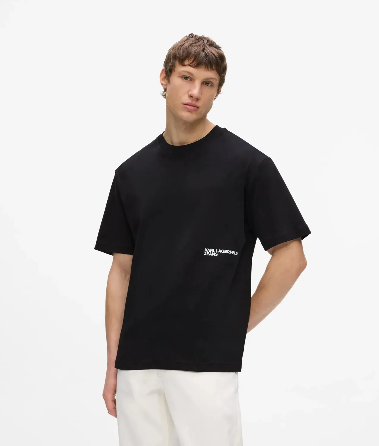 Karl Lagerfeld Jeans Gradient Logo T-Shirt relaxed