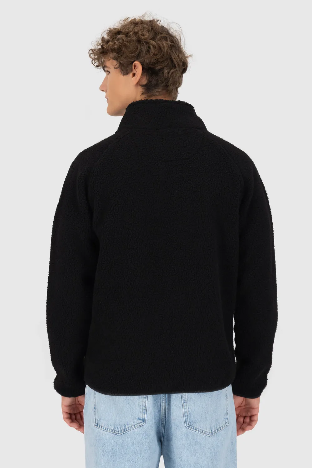 Alife & Kickin RocAK G Teddy Jacke Schwarz Gr. L warm