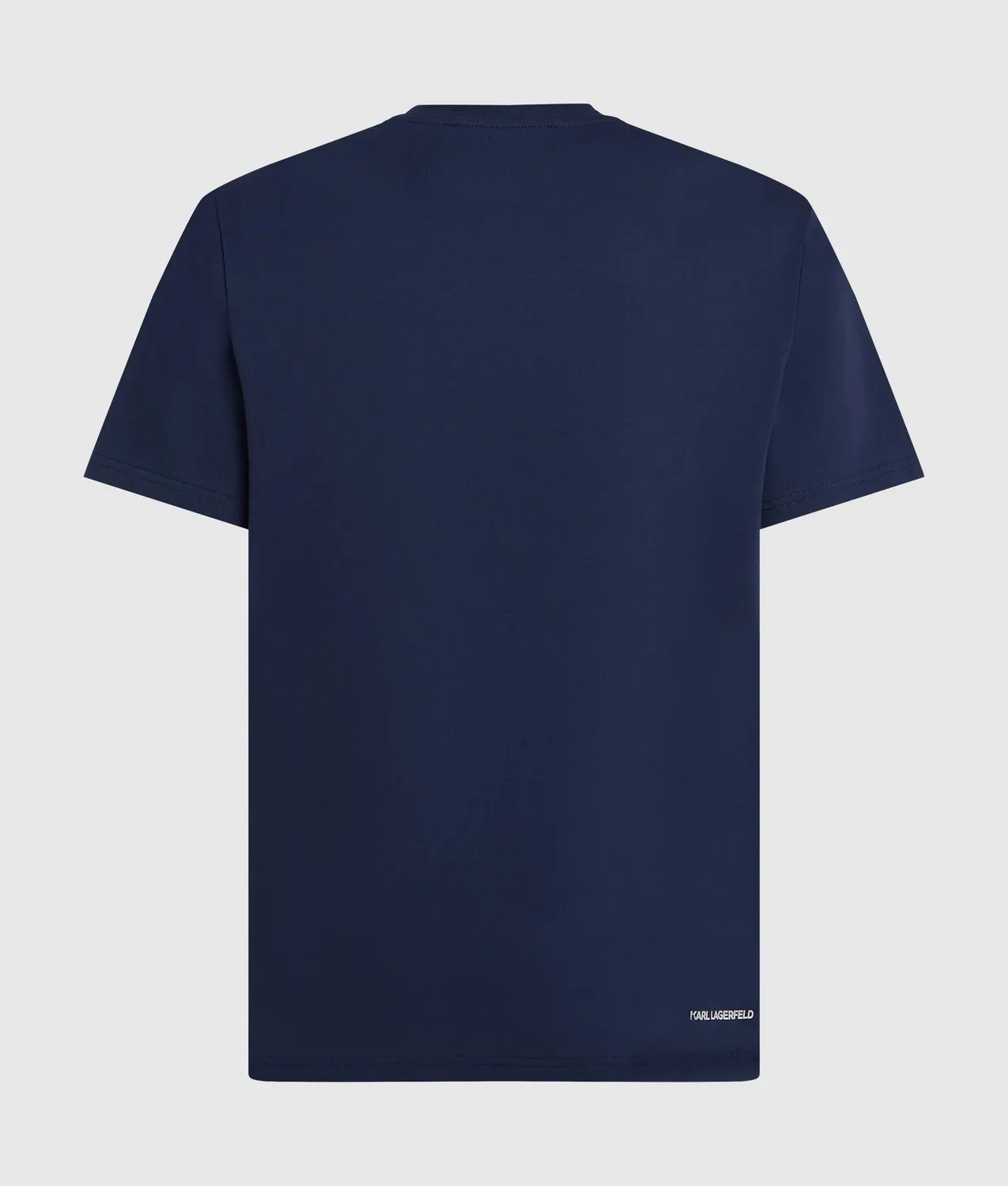 Karl Lagerfeld Ikon T-Shirt Patch Baumwolle