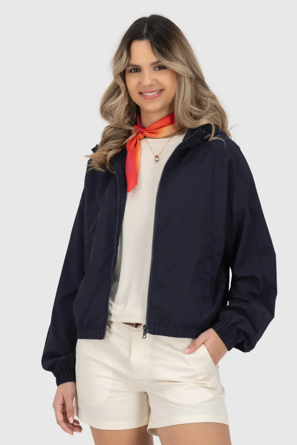 Alife & Kickin JovanaAK A Jacke dunkelblau leicht