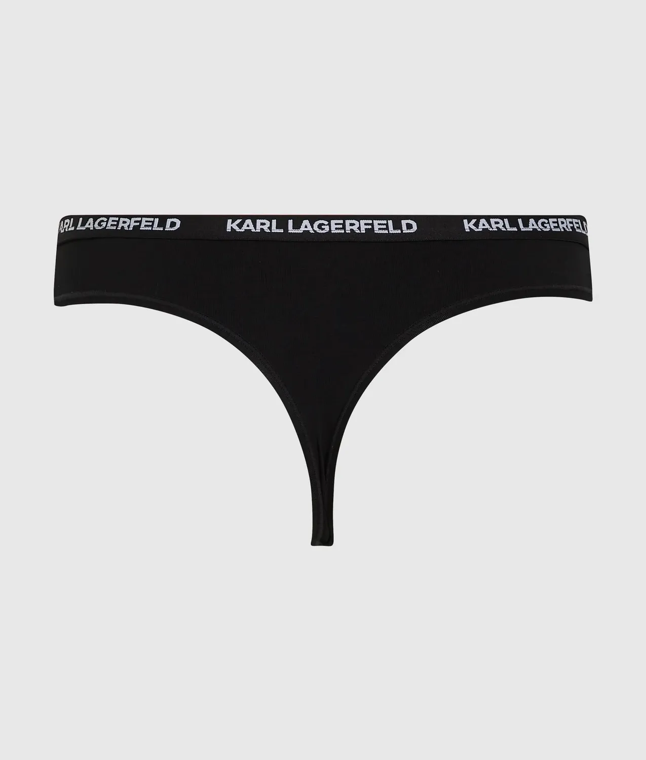 Karl Lagerfeld Logo String 3er-Pack Baumwolle