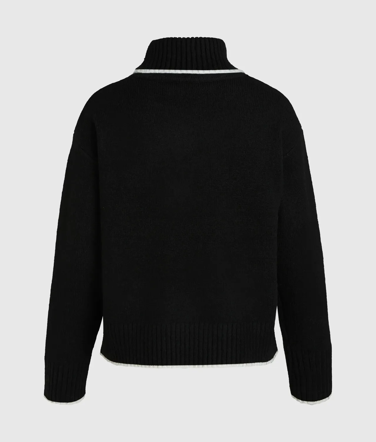 Karl Lagerfeld Soutache Rollkragenpullover Wolle