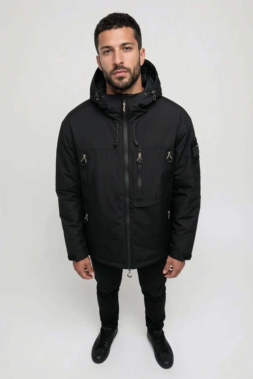 Alife & Kickin MosesAK A Pufferjacke schwarz Herren