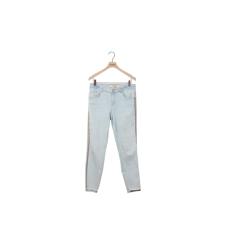 Mos Mosh ReLoved MMSumner Frame Jeans Hellblau 30