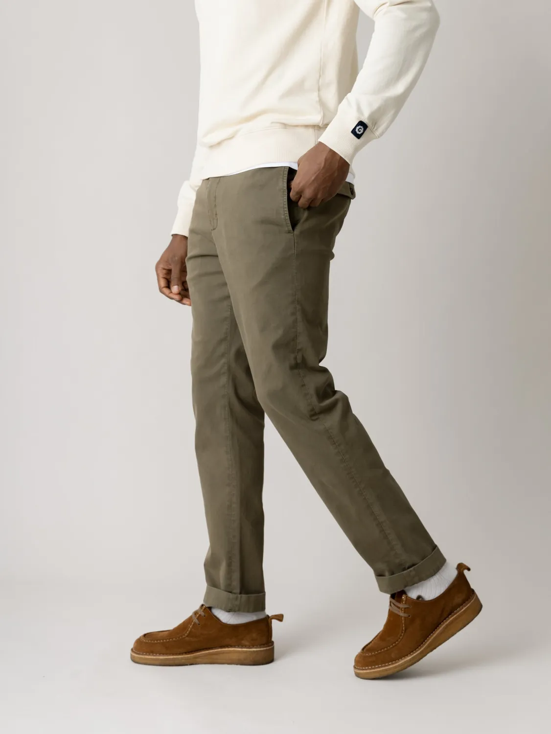 Mos Mosh MMGPenn Paper Chino Hose Regular