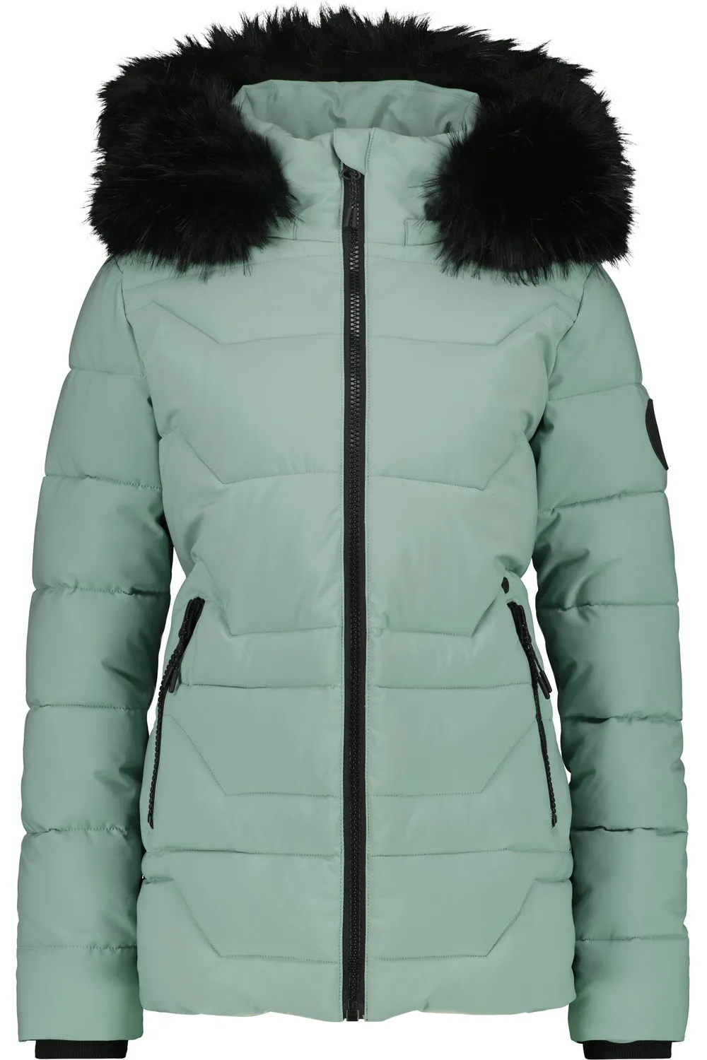 Alife & Kickin ZophiaAK A Puffer Jacke Hellgrün warm
