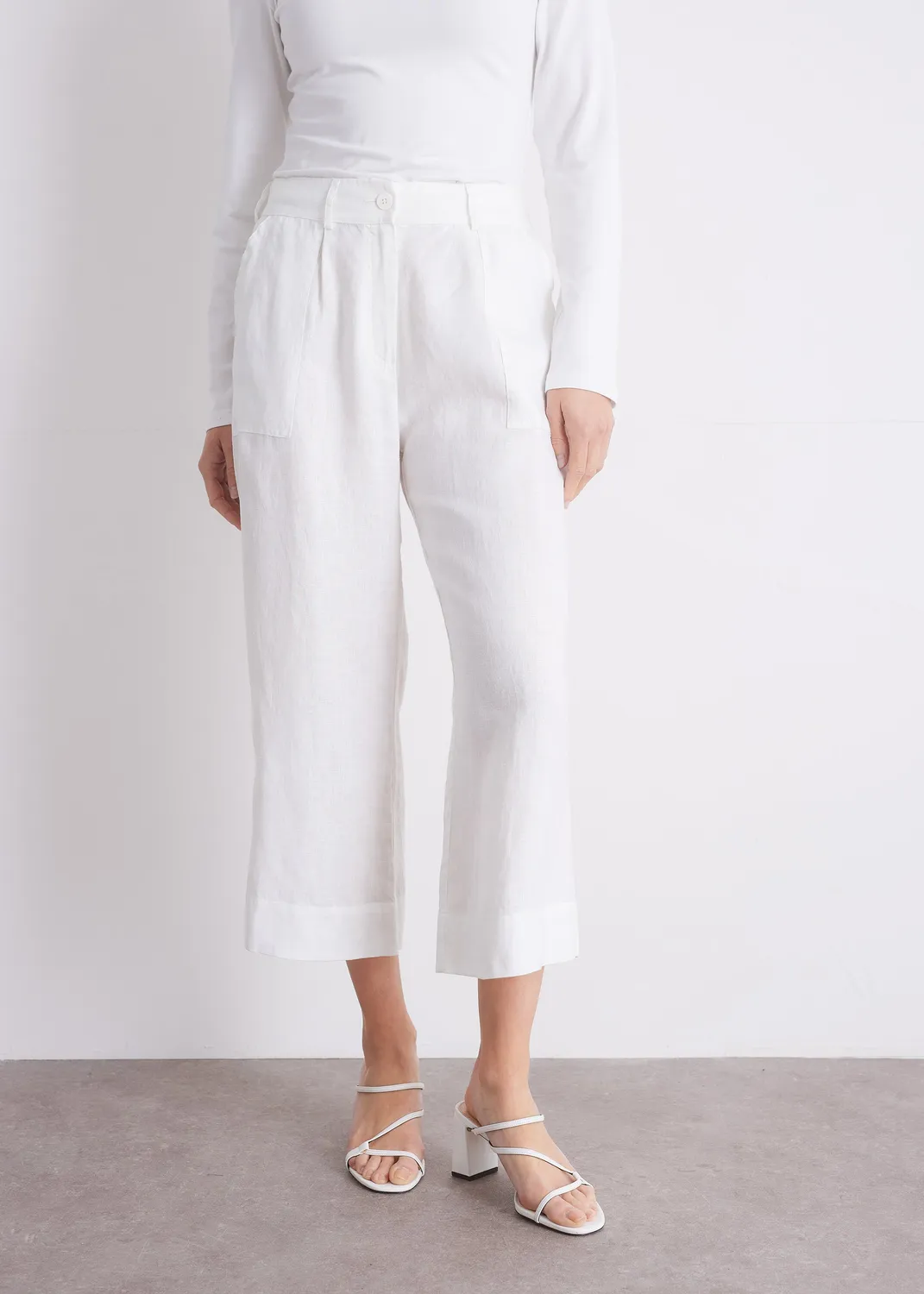Senatex Leinen-Culotte Cream aus reinem Leinen