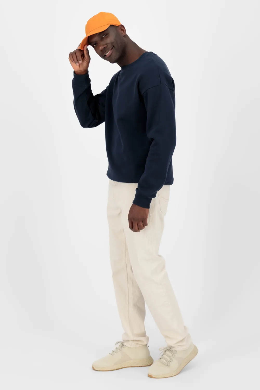 Alife & Kickin LucAK A Sweatshirt Dunkelblau Baumwolle