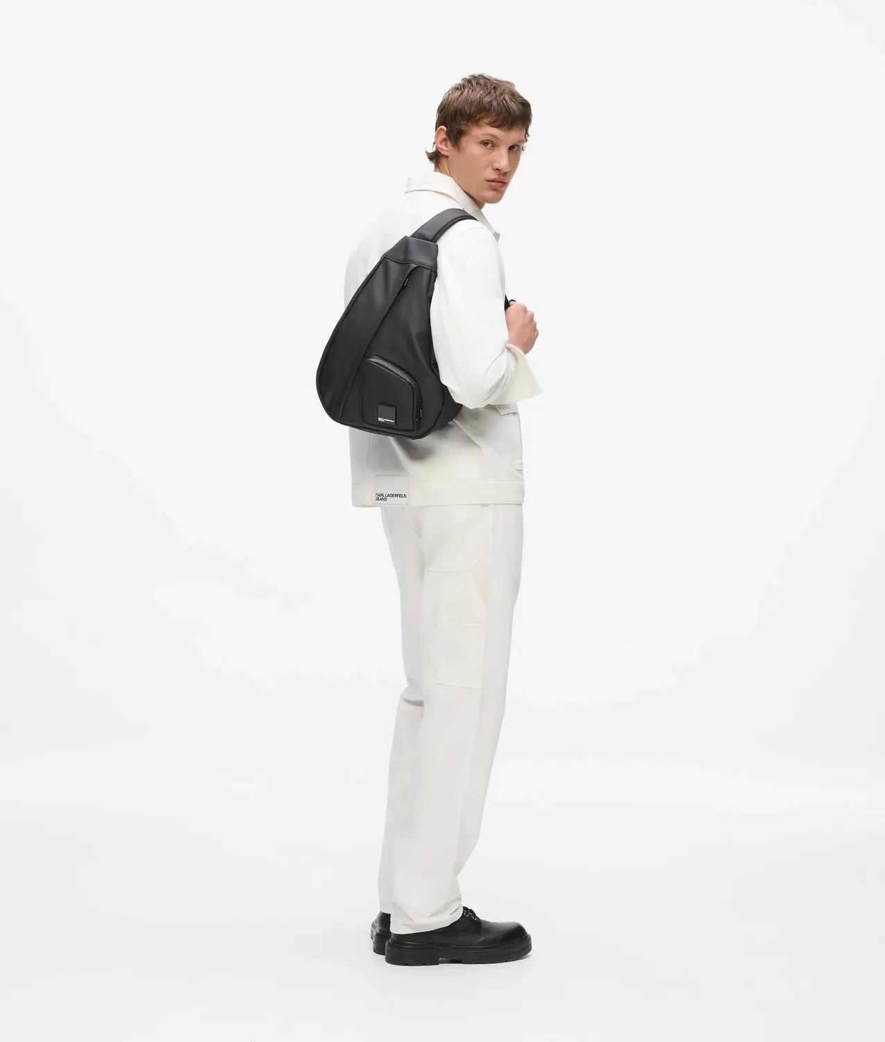 Karl Lagerfeld KL Jeans Venture Sling Bag Nylon One Size