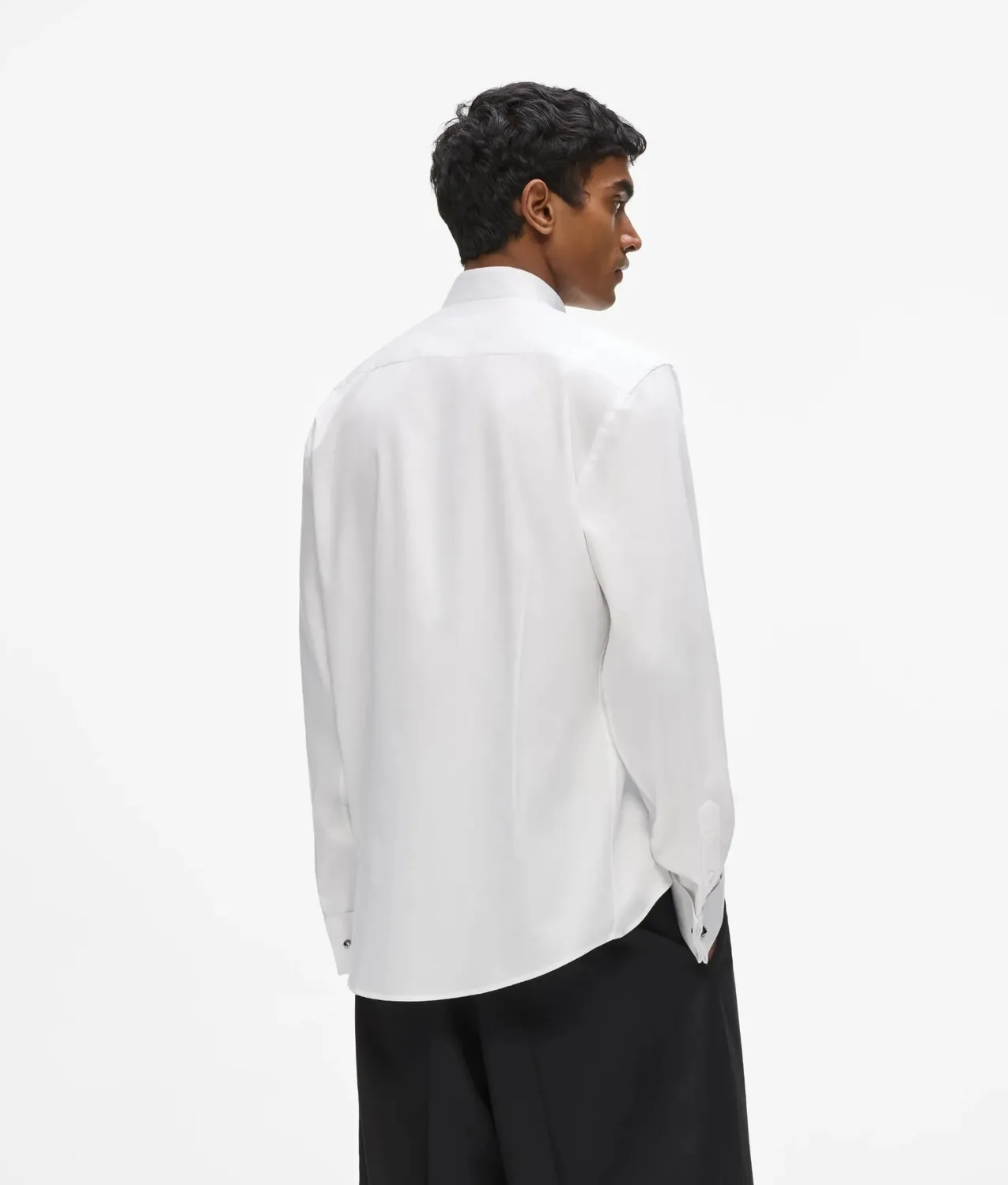 Karl Lagerfeld Slim-fit Hemd Weiß Baumwolle Herren