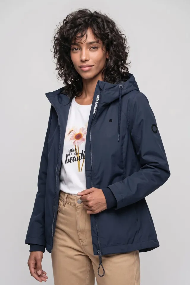 Alife & Kickin LilouAK A Jacket long Jacke Dunkelblau