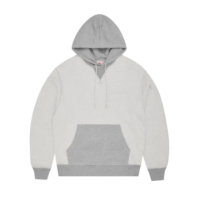 Corteiz HMP Contrast Hoodie Heather Grey Baumwolle