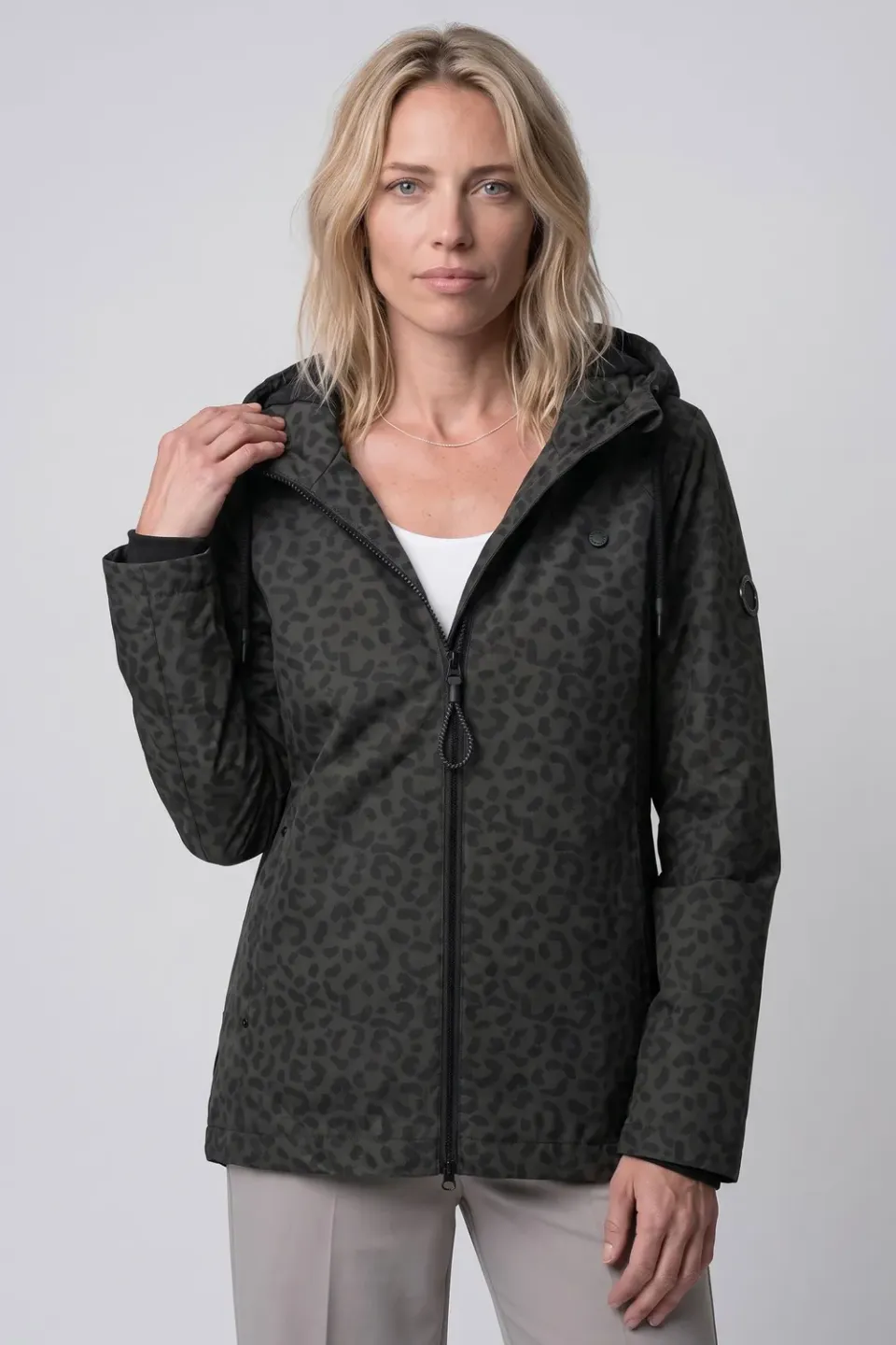 Alife & Kickin LilouAK B Damen Jacke Schwarz lang