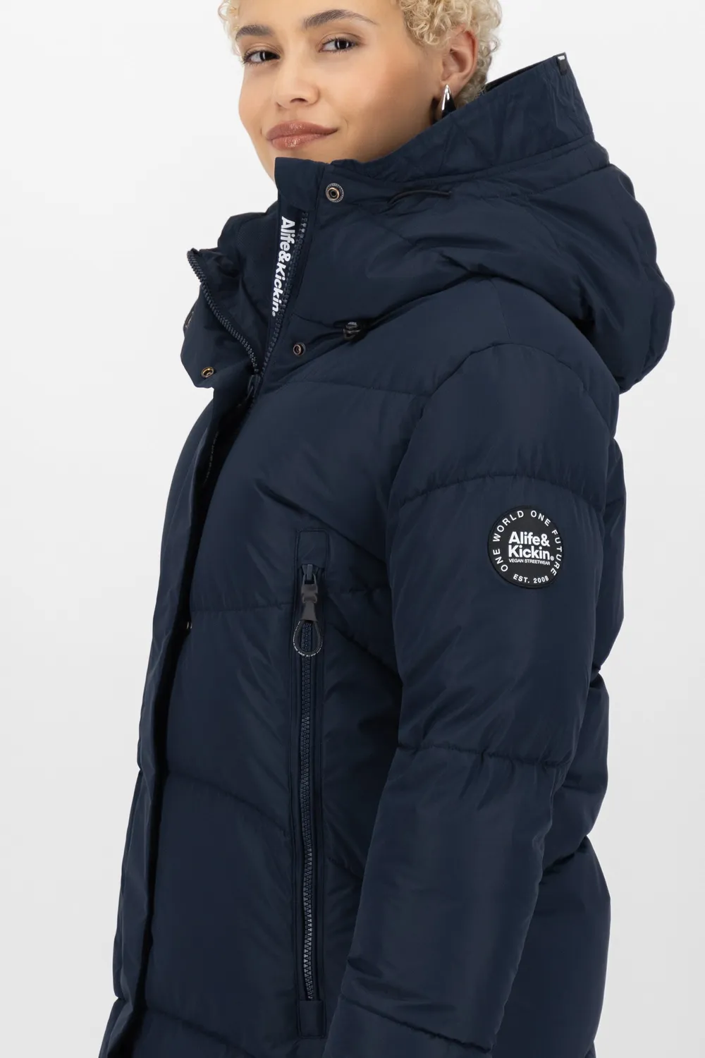Alife & Kickin JunaAK A Coat Dunkelblau Winter