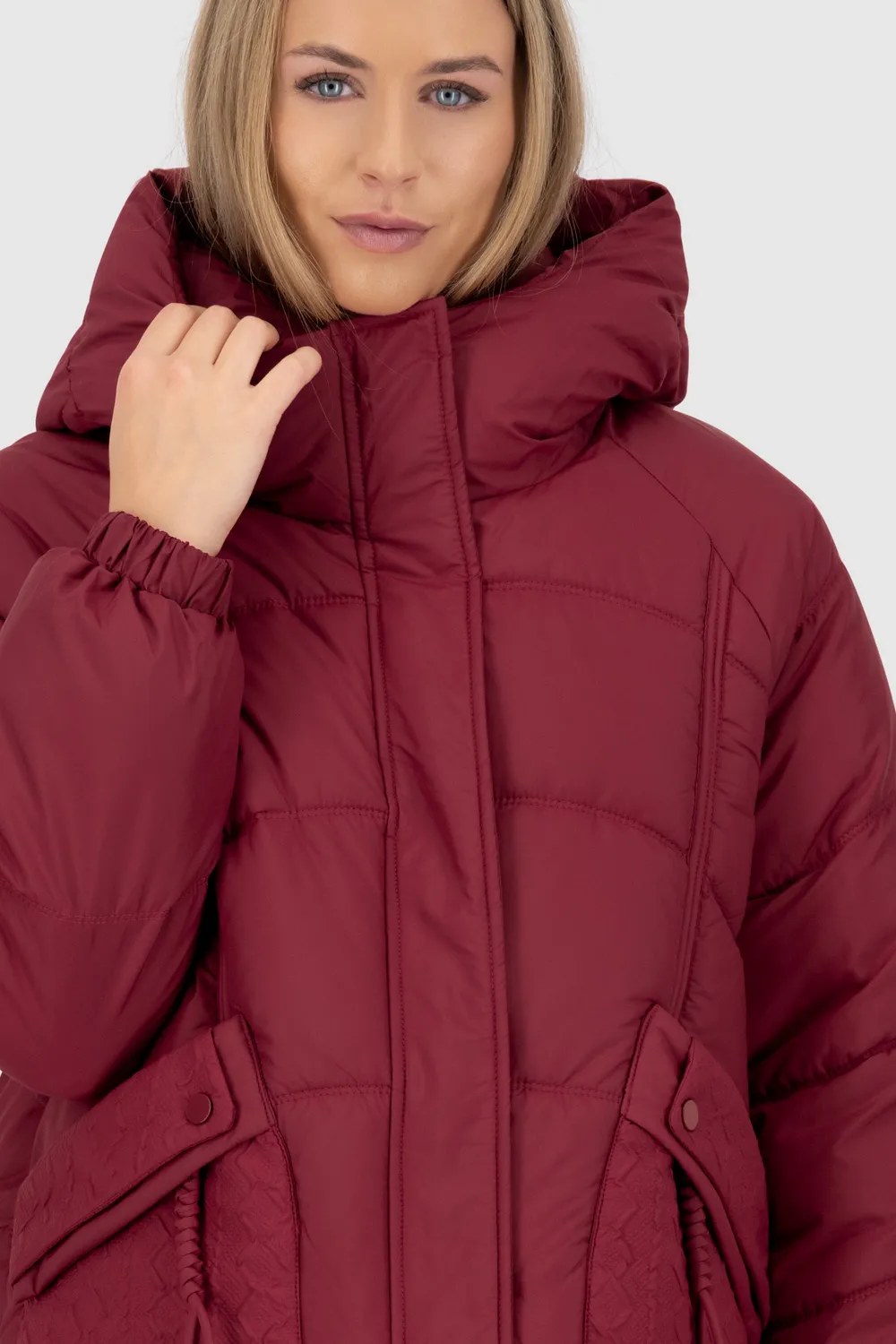 Alife & Kickin GlorianaAK A Winterjacke rot Stepp