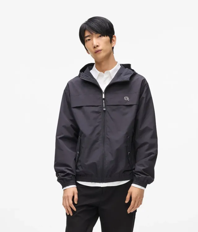 Karl Lagerfeld Ikon Lightweight Jacke Kapuze XS-XL